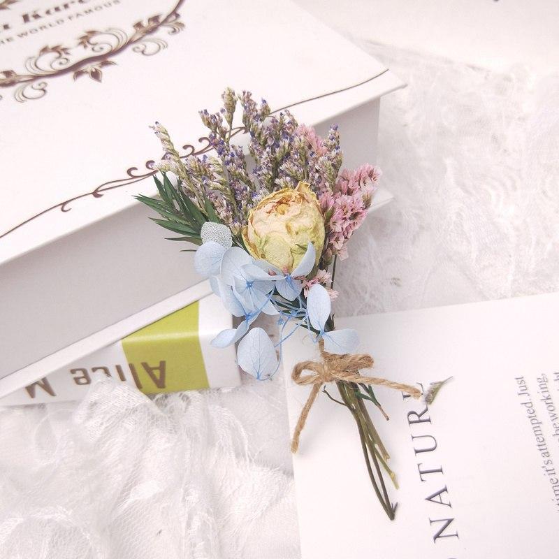 Украшение сушеных цветов букет роз реквизит для съемки мини DIY материал