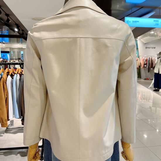 ab.f.z Genuine Leather Single Jacket (ABXA5FFJ1G)