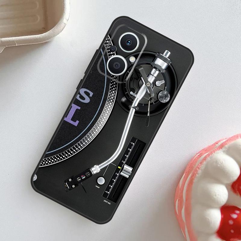 Vinyl Record Retro Case For OPPO Reno 10 Pro 11F 4Z 5Z 8T 4 5 6 7 8 Lite OPPO Find X2 X3 Neo X5 X6 Pro Cover
