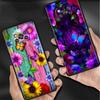 Чехол для Xiaomi Mi Poco X3 NFC X4 Pro F3 F4 GT M4 M3 F1 C40 11 Lite 11T Мягкий силиконовый чехол для телефона с изображением бриллиантового цветка и бабочки