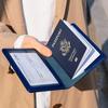 Высококачественный чехол-кошелек для паспорта, дорожные принадлежности, блокировка RFID, кожаный картхолдер, предметы первой необходимости для международных путешествий, дорожный аксессуар