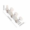 Guitar Tuning Pegs, Classical Guitar Tuners (Set of 2), for 40-inch Classical Guitars, Machine Heads, Durable & Wear-Resistant, Easy Installation, Smo