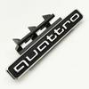 Для Audi RS3 95 мм Для Audi Q5 A4 B8 B6 B9 B7 A3 A6 C6 A5 Q7 A1 Q3 A7 A8 Quattro Логотип Автоаксессуары 3D ABS Значок-эмблема на переднюю решетку автомобиля