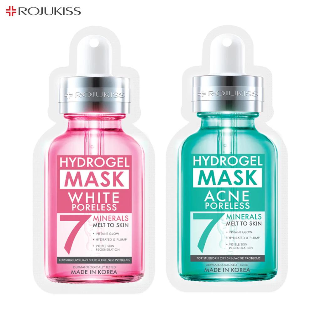 Rojukiss Гидрогелевая минеральная маска от акне/коллагена/идеальной/белой без пор 7–25 мл - Thai Skincare