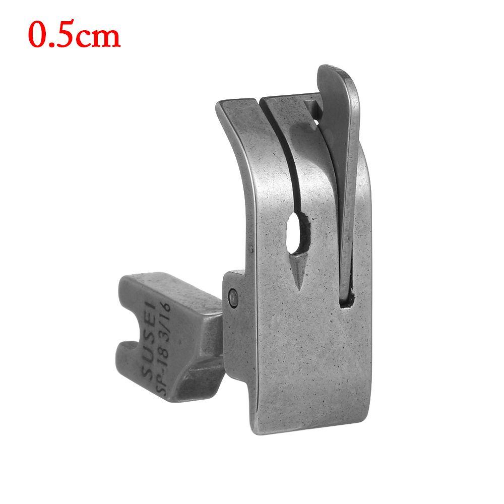 1/8 1/4 3/16 Industrial 1/32 Metal Presser Foot Sewing Machine Single Needle Flat Car Moving Edge