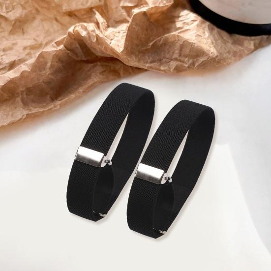 1 пара женских и мужских эластичных повязок на руку, однотонная рубашка с держателем на рукавах, регулируемые манжеты, ленты, аксессуары для одежды