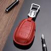 Kadeco Чехол для ключей из натуральной кожи для Alfa Romeo и Giulietta Giulia, Stelvio, (красный)