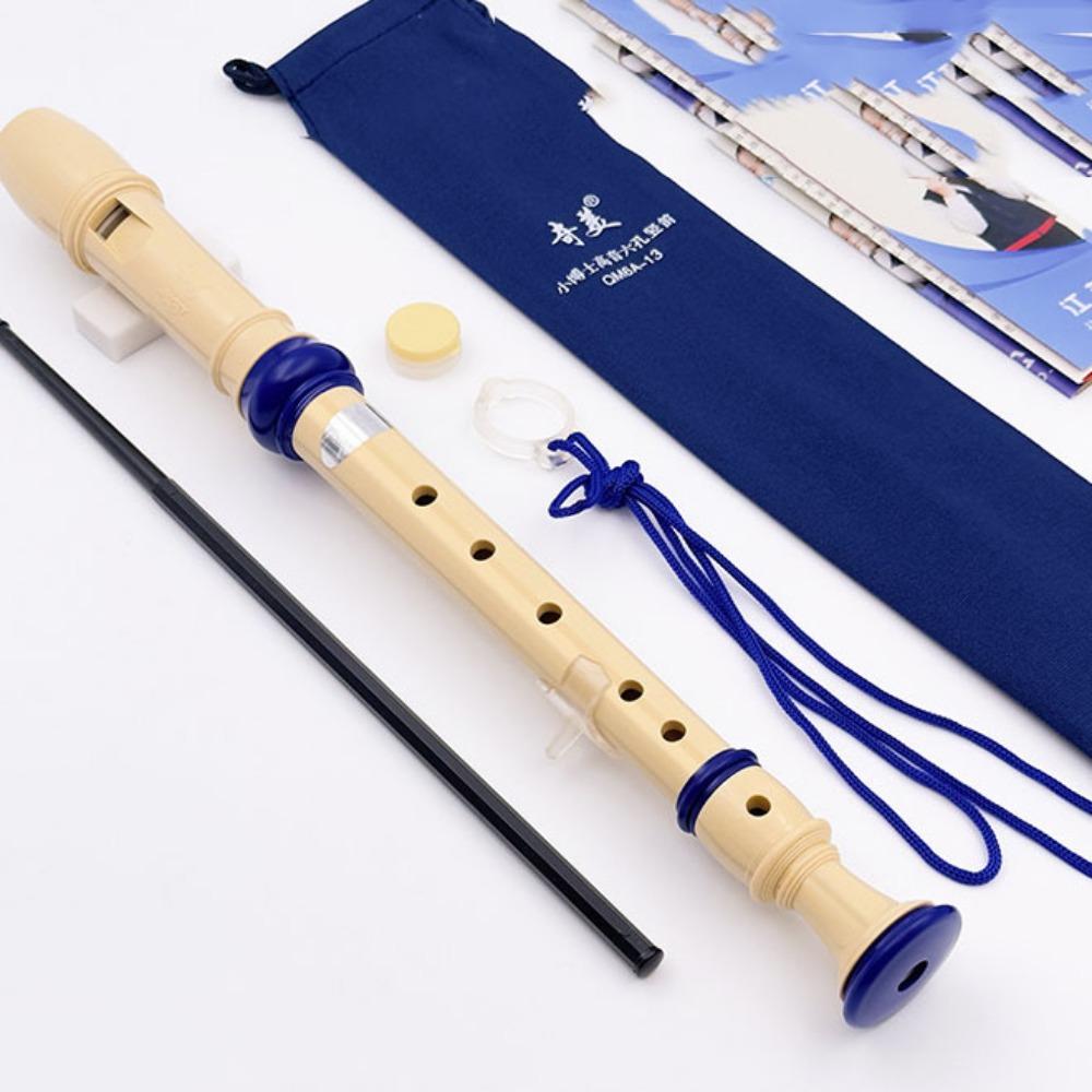 Baroque Fingering Eight Hole Clarinet Easy Adjustable Vertical Flute Musical Instrument