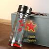 Двустенная стеклянная кружка Xuanyong, commemorative, в военном стиле