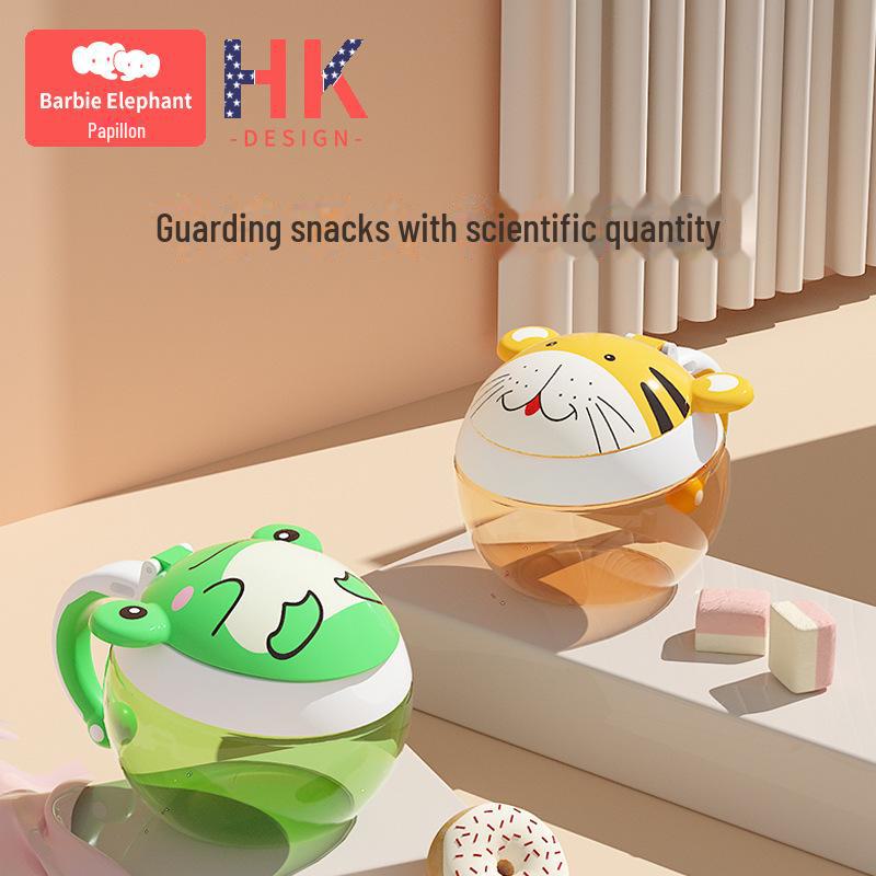 «Запечатанная миска для закусок из тритана с рисунком для детей — подходит для улицы и малышей»