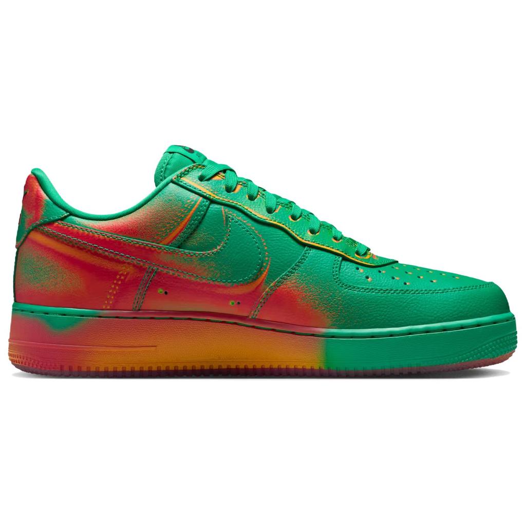 Nike Кроссовки Air Force 1 Дышащие Скейтбордические Мужские Зеленые Оранжевые IB6834-300