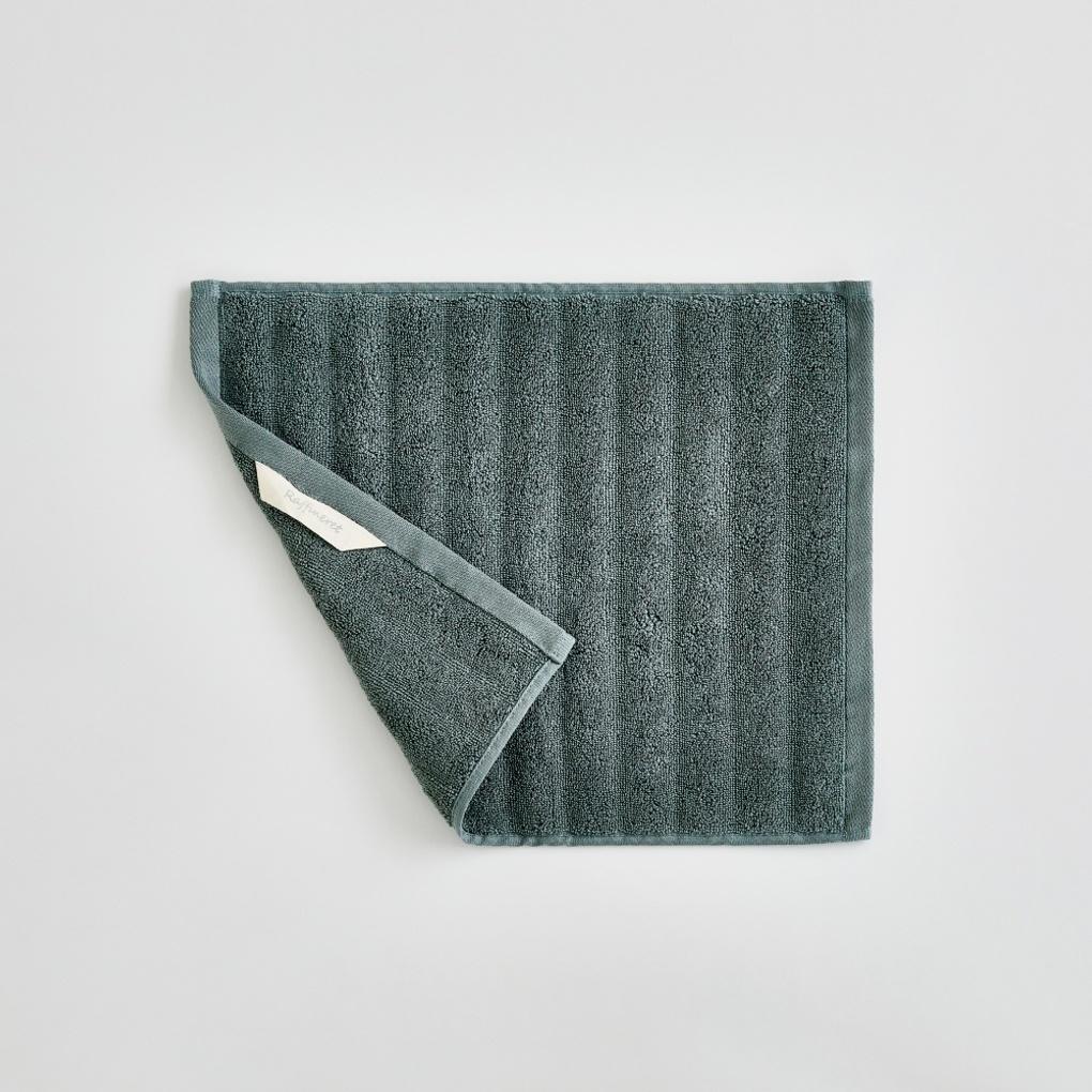 Жаккардовое полотенце для рук Raffinira 34x40 ЗЕЛЕНОЕ 85г_BG0124059
