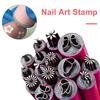 Nail Art Stamp Pen Set 15Pcs Flower Nail Stamp Pen Kit Easy To Use Nail Stamper with Different Patterns Portable Nail Art Tool for Women