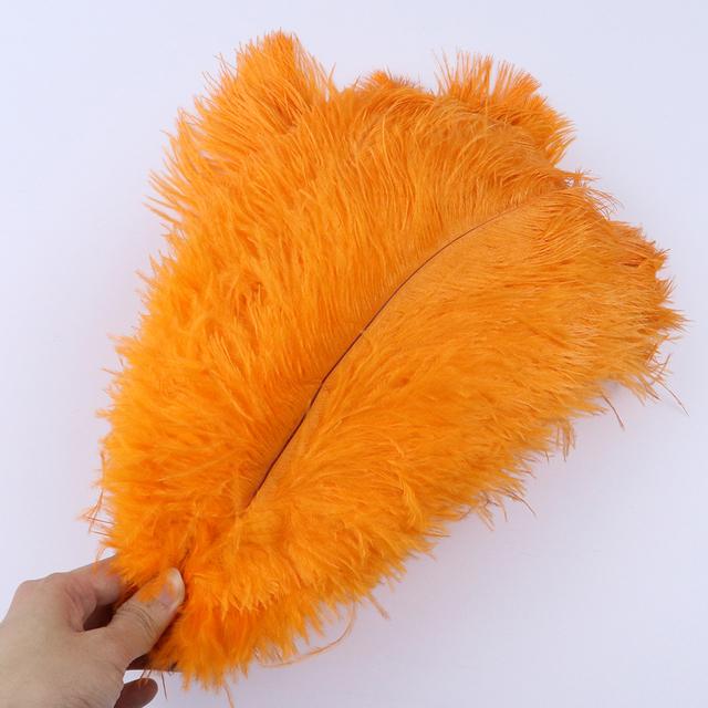 10 шт./лот, натуральные белые страусиные перья, свадебное украшение для дома, 15-20 см/25-30 см/30-35 см, страусиные перья, центральное украшение для стола, поделки