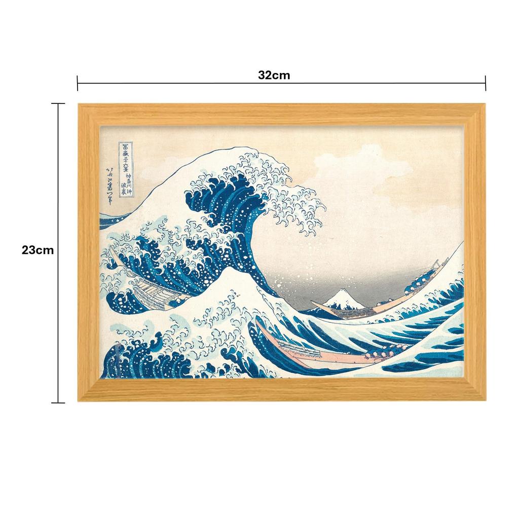 Apollo Craft Светодиодная Внутренняя Подсветка Японское Настенное Искусство Кацусики Виды Фудзи Искусство, Декор, Искусство, Современный, Подарок, Подвесной, Тридцать шесть Хокусая