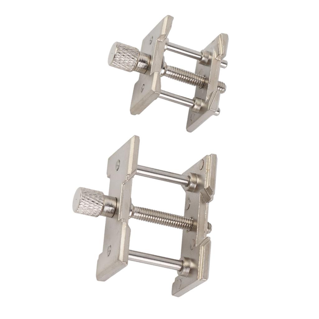 2pcs Steel Professional Watch Movement Holder Base Watch Repairing Tool for Watchmakers