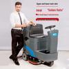 Electric Ride-On Floor Scrubber: Industrial, Commercial Workshop Sweeper, Vacuum & Mop Combo