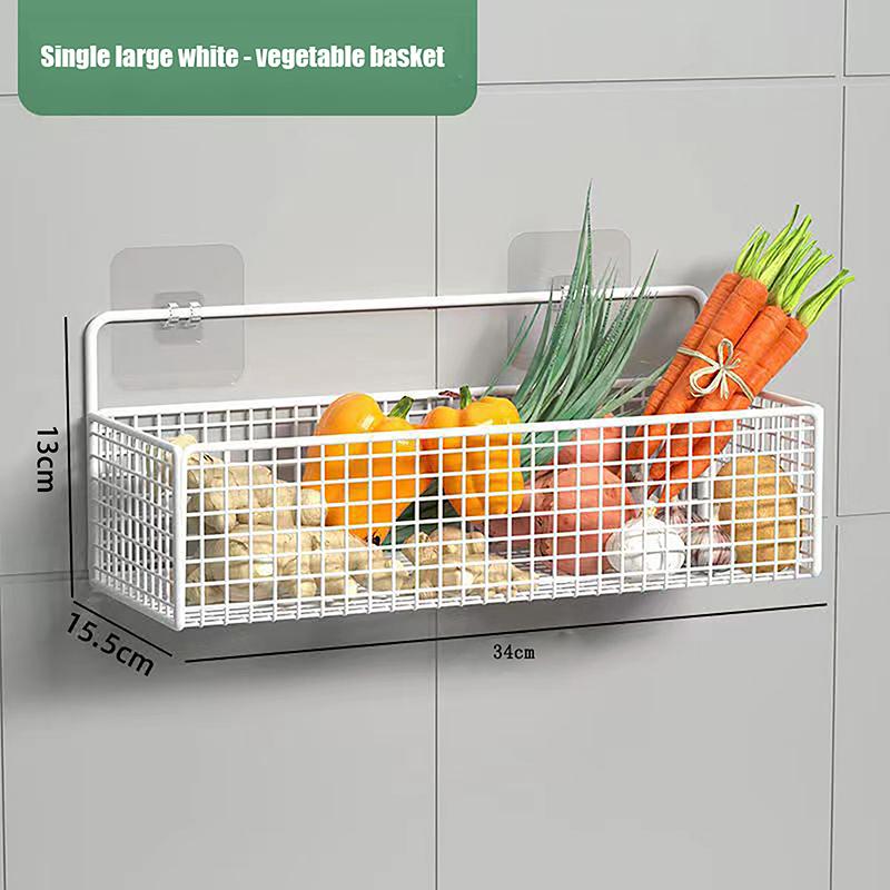 Многофункциональный органайзер для ванной комнаты, органайзер для туалетных принадлежностей, полка для ванной комнаты без дырокола, настенное крепление для хранения на кухне и в ванной