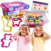 Zestaw Kreatywny Kolorowej Ciastoliny Z Akcesoriami I Foremkami - Happy Meal