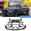 Комплект карбоновых дисков BBS Brabus для Mercedes AMG GT50/GT53: Передний сплиттер, Пороги, Задний спойлер.