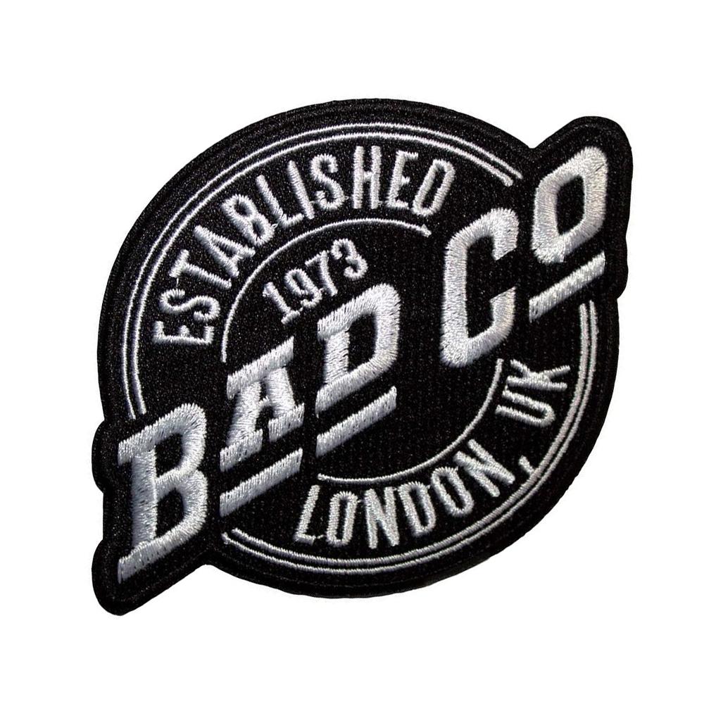 Bad Company Est 1973 Circle Logo Iron On Patch