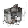 Cat Drinking Fountain Replaceable Filter Pet Fountain Automatic Pet Water Fountain with 3 Filter Sponge for Cats Dogs 1.5l