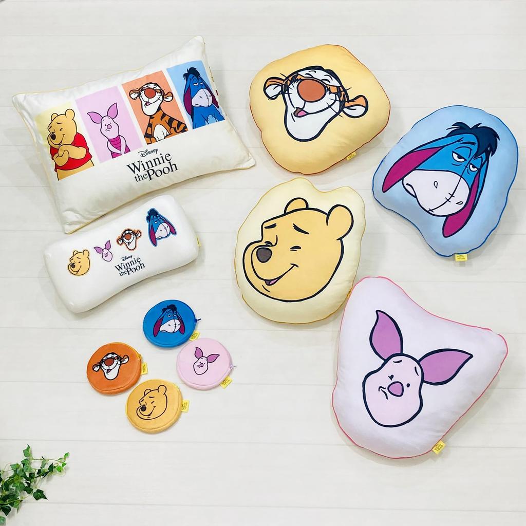 MORIPiLO Memory Foam Lumbar Disney Winnie the Pooh Soft and Soft to the Soft Plush Nap 20x40x8cm Disney Morishita 428272 Pillow, (Relaxing Pillow),