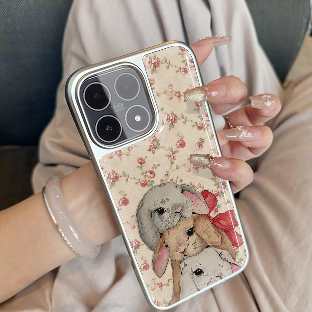 Акварельный Чехол-Капля с Леопардовым Узором для iPhone 15 17 13 Pro Max Телефон 11 12 ProMax 14 15 16 Plus Чехлы Ударопрочный Минималистичный Funda