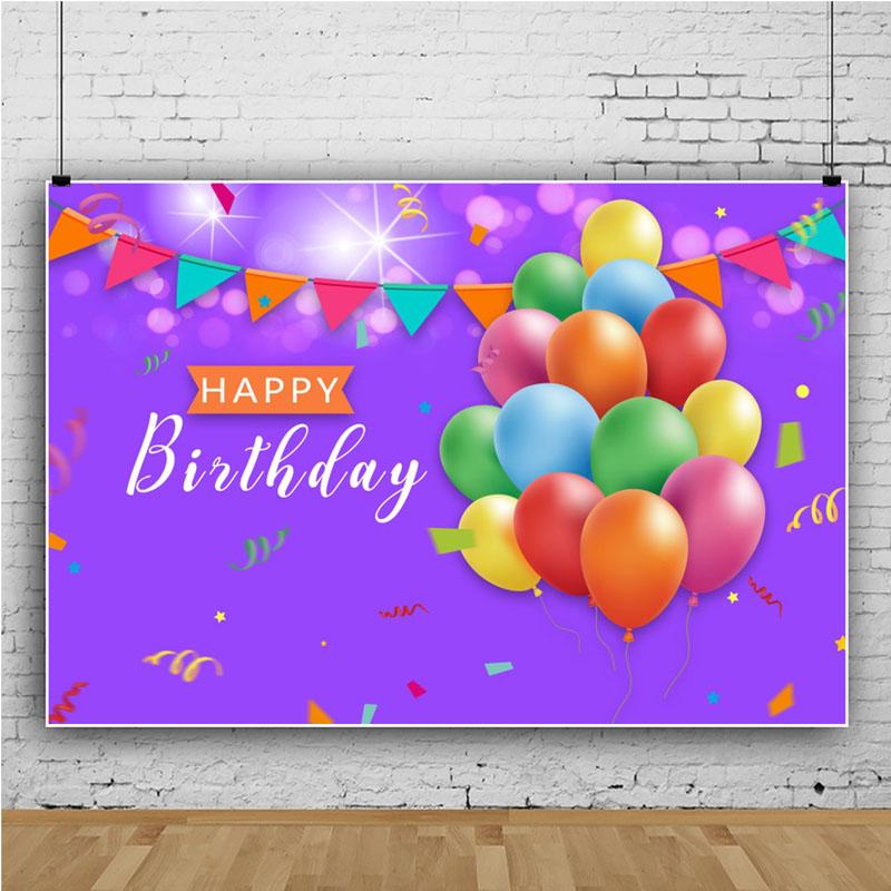 С Днем Рождения Фон Ткань Баннер Фото Реквизит Вечеринка Домашний Декор Стены