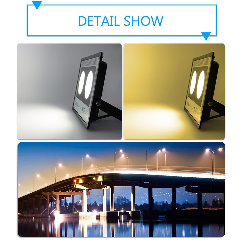 LED Floodlight 50W 100W 200W 300W 400W 500W 220V Spotlight IP65 Waterproof Lamp Led Outdoor Flood Light Garden Street Lamp