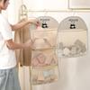 1 шт. Сетка для хранения бюстгальтеров, многослойные сумки для хранения, экономящие место, для нижнего белья, носков, дышащая подвесная сетчатая сумка, органайзер для хранения