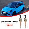 2/4 шт. Концевой выключатель капота, регулируемый концевой выключатель двери капота, концевой выключатель двери багажника автомобиля, сигнализация, защита капота, включение/выключение, аксессуары для автомобиля, грузовика