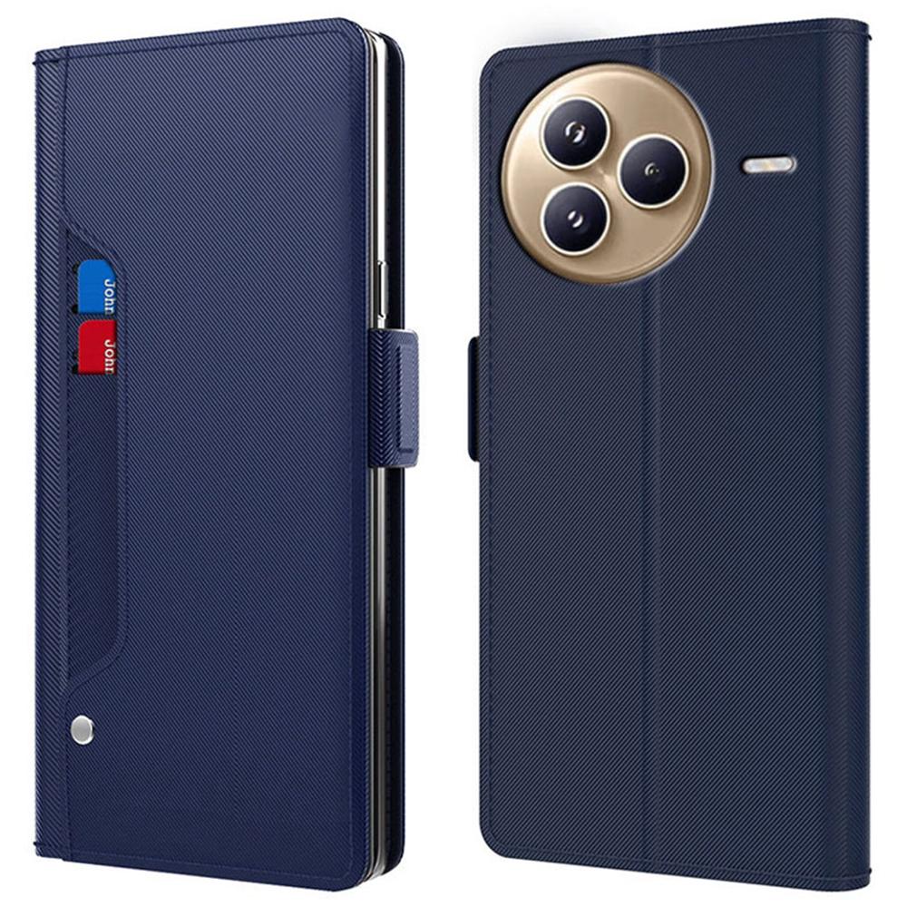 For Xiaomi Civi 5 Pro 5G Case Stand PU Leather Phone Cover Card Holder Mirror