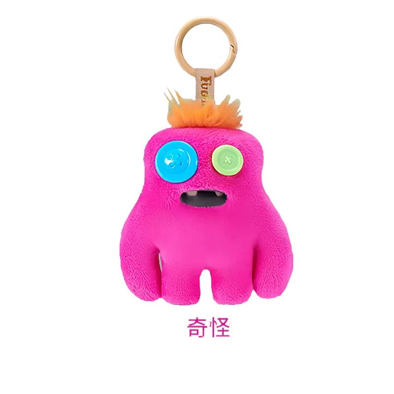Плюшевая игрушка Fuggler Серия Baby Pinkles Настоящая Мягкая Брелок Игрушка Милый Коллекционный Забавный Уродливый Монстр Подвеска Шарм для Сумки Подарок
