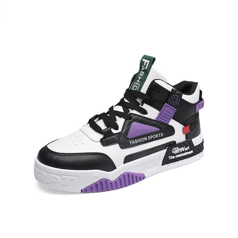 2025 новые мужские летние дышащие высокие кроссовки мужские модные универсальные белые кроссовки на платформе повседневные кроссовки для скейтбординга