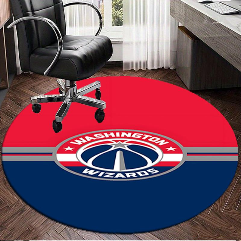 Washington basketball Logo Round Rug for Livingroom,Bedroom, Palyroom, Chair Rug, Area rug, Circle Carpet, Large Size Fan Christmas gift