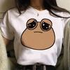 Pou Tee женская уличная одежда манга харадзюку футболка девушка комикс аниме одежда