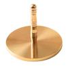 Ideamall Ash LevelerAsh Presser, Round, Small, Brass, 6cm Diameter, for Incense and Buddhist Altar Use, Tea Ceremony Utensils