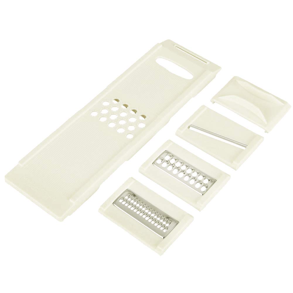 KAI Cooking Set Radish with Finger Guard Wellness DH6505 Cassette-Type (Slicer, Shredder, Garnisher, Grator) -