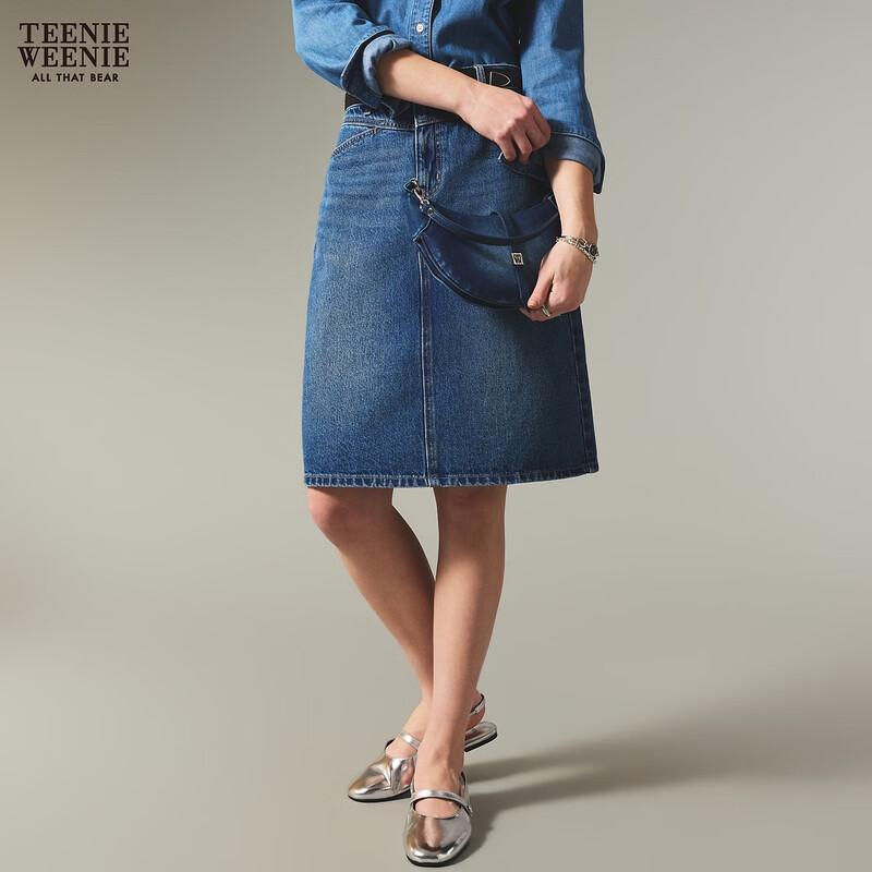 Teenie Weenie Women's Bear Letter A-line Skirt