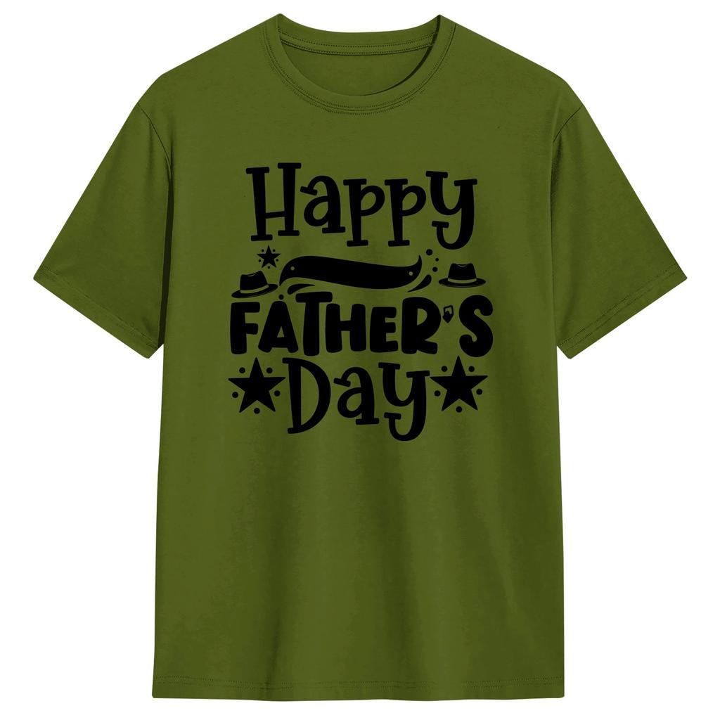 Fathers Day Unisex T Shirts Funny Tee Shirt Short Sleeve Round Neck Tshirt 100 Cotton New Arrival Tops