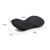 2 In1 Multifunctional Cushion Universal Memory Car Lumbar Pillow Support Driver Back Pain Relief Increased Height Buttocks Pad
