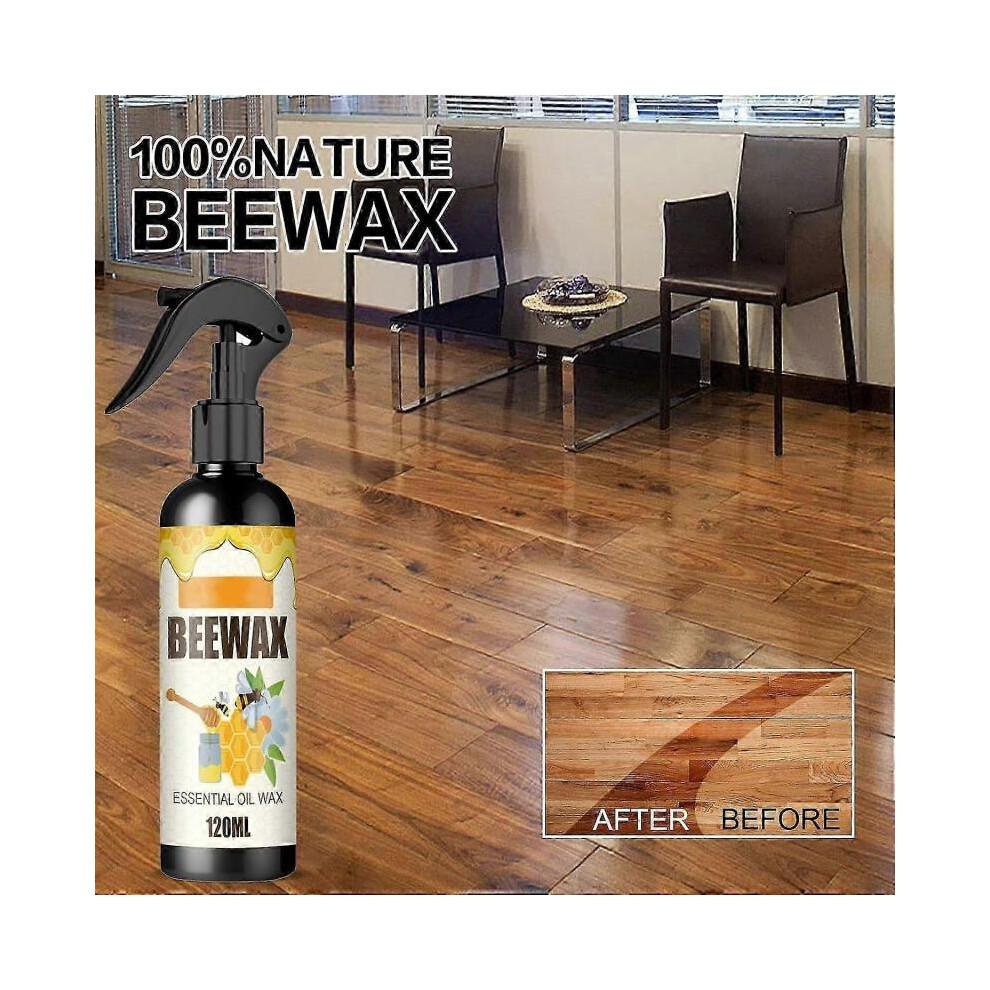 (3pcs) Natural Micro-Molecularized Beeswax Spray, Beeswax Spray Furniture Polish and Cleaner, Crack and Scratch Renovation Care Wax