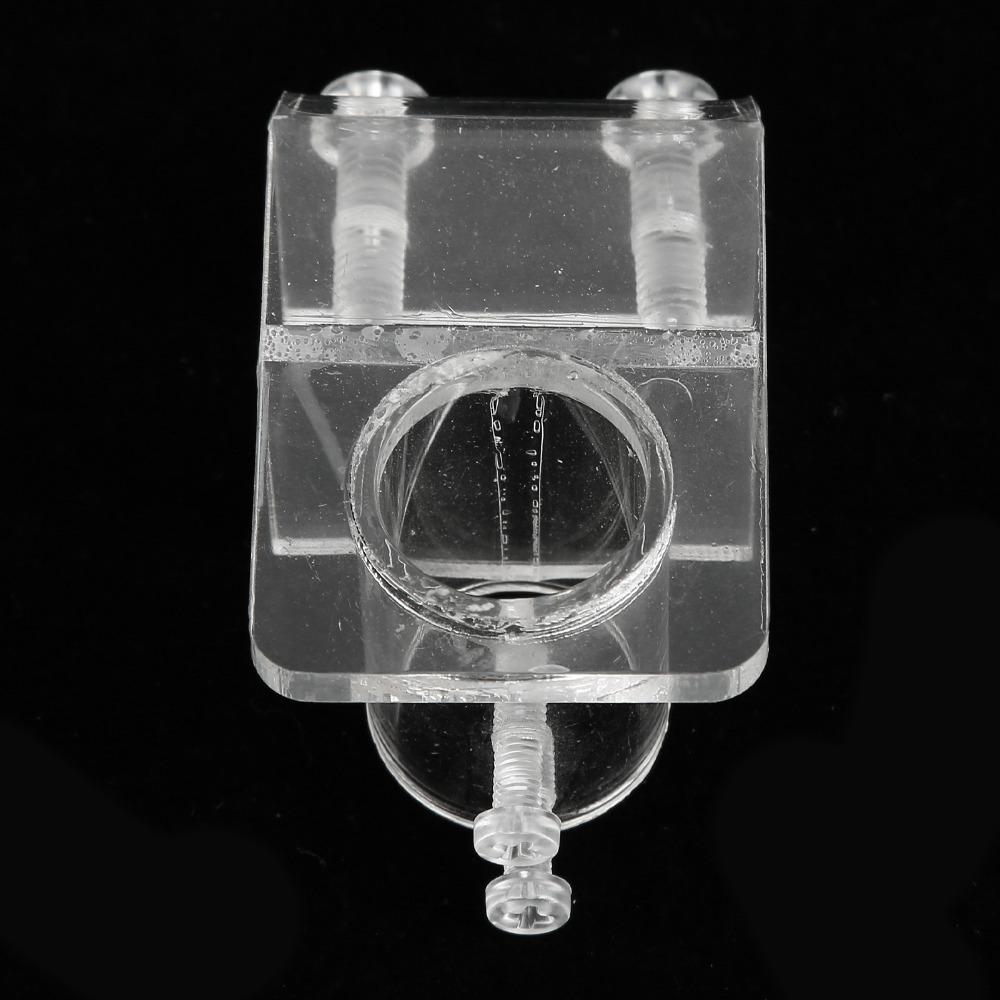 Transparent Acrylic Aquarium Pipe Clip High Transmittance Aquarium Pipe Holder Fish Tank