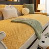 Winter Thickened Fleece Sofa Cushion New Genuine Leather High-End Four Seasons Universal Seat Cushions Non-Slip Cover Cover Cover Cloth