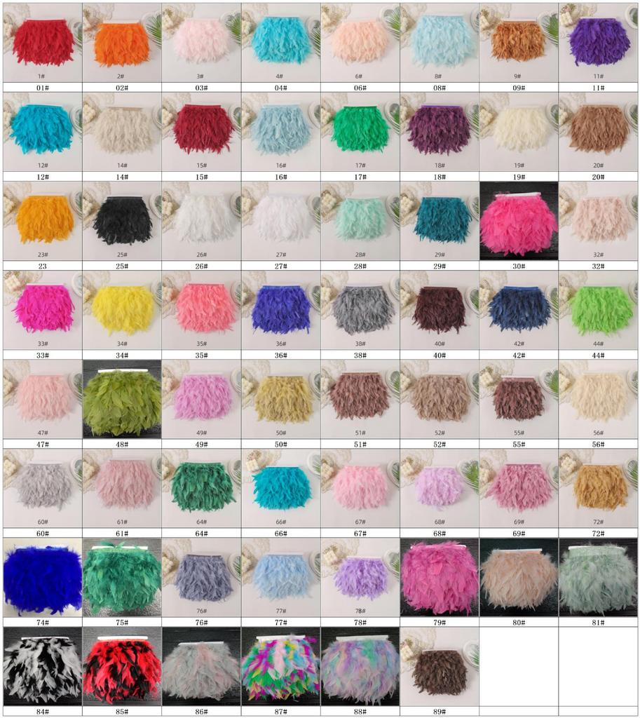 Отделка из перьев индейки 10-15 см для одежды, DIY и украшений