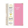 1pc Weekly Monthly Planner Professional Hardcover Spiral Notebook for Office Study Meeting Daily Scheduling Durable Journal