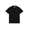 Levis Solid Color Short Sleeve Polo Shirt Unisex Tops Black A0229-0005