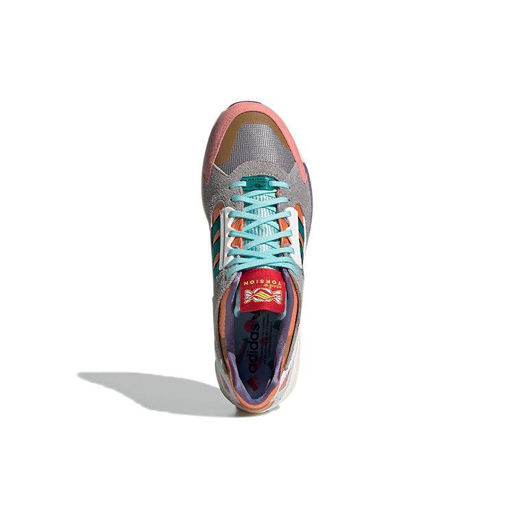 adidas Мужские кроссовки ZX 10/8 Candyverse Серый Розовый Зеленый GX1085
