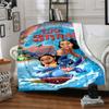 1Pc Lilo Stitch Adventure Blanket Soft Throw Blanket For Home Bedroom Bed Sofa Travel Office Solid Christmas Blanket